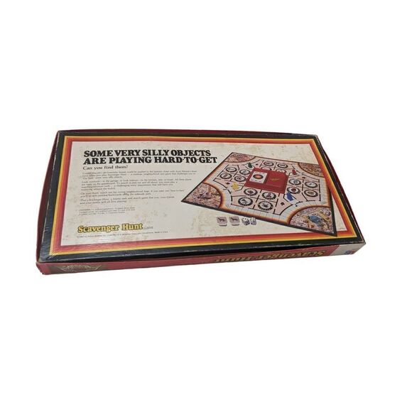 Scavenger Hunt 1983 Milton Bradley Board Game Vintage 80s - Picture 2 of 4